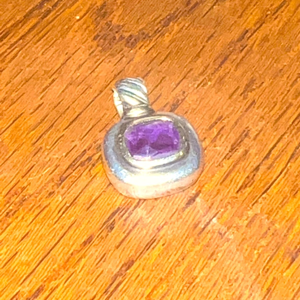 David Yurman Amathyst pendant
